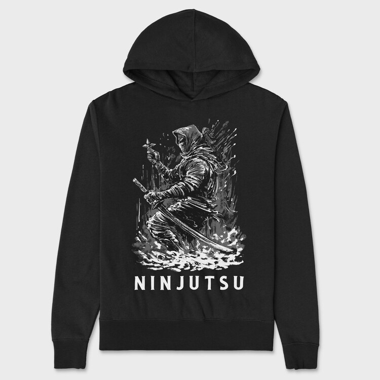 Ninjutsu, Унисекс Мъжко Суичър