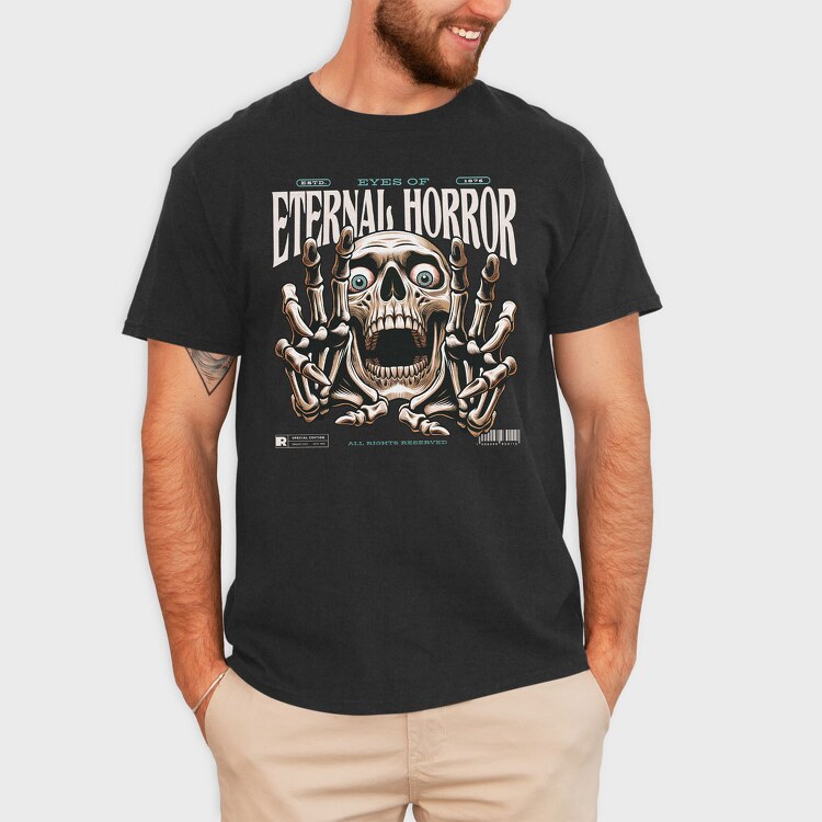 Eternal Horror, Unisex Men's T-Shirt