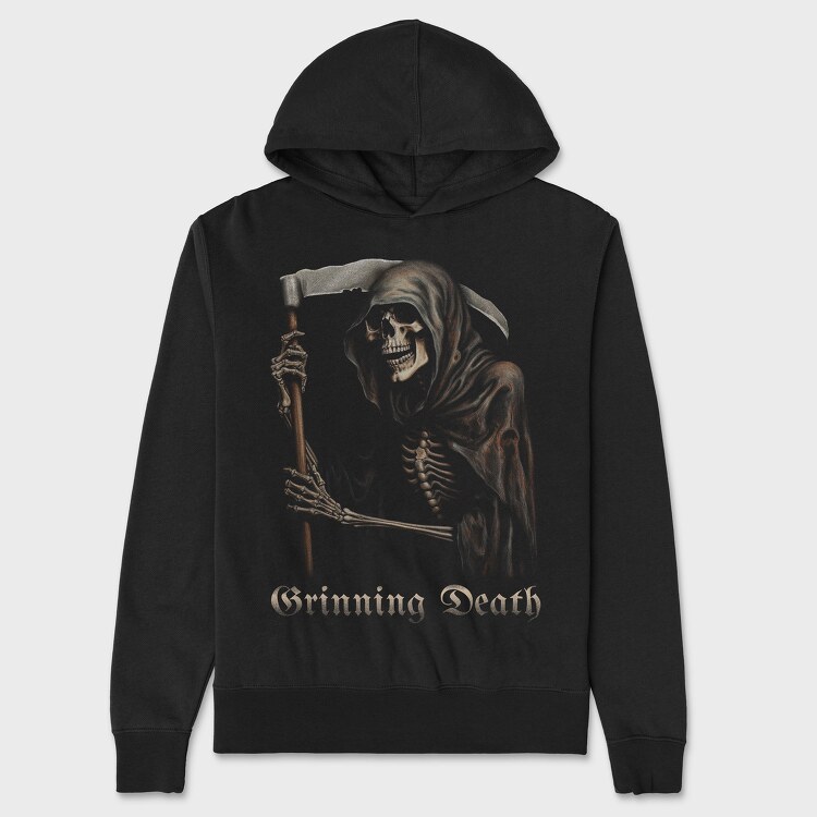 Grinning Death, Унисекс Мъжко Суичър