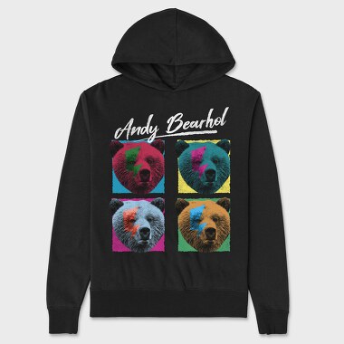 Pop Bear, Unisex Men's Hoodie