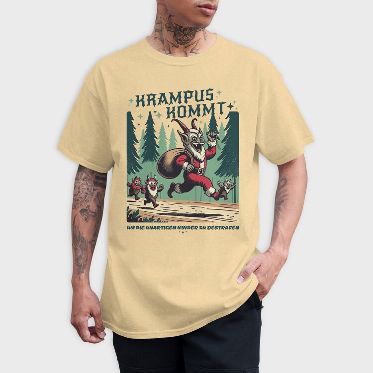 Samurai Girl Tattoo, Унисекс Мъжка Тениска