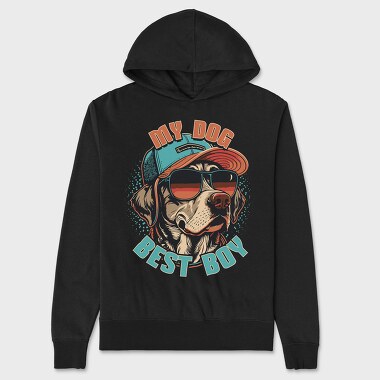 My Dog Best Boy, Unisex Men's Hoodie
