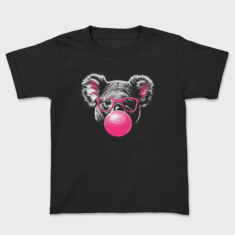 Koala Bubblegum Monochrome Sunglasses Pink, Детска Тениска