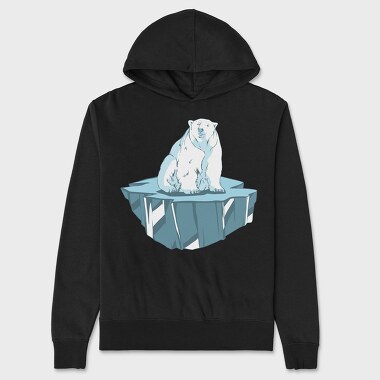Унисекс Мъжко Суичър, Polar Bear