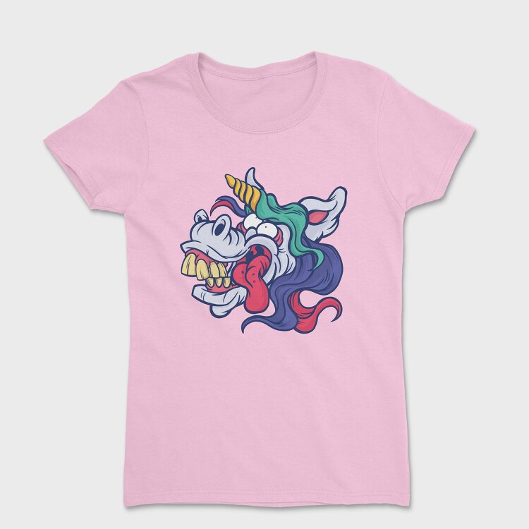 Crazy Unicorn, Women's T-Shirt