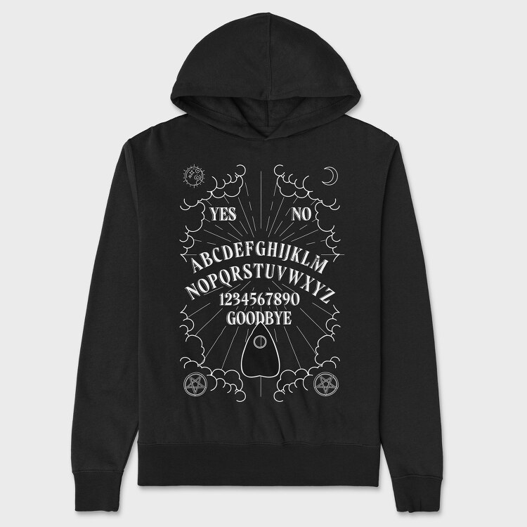 Ouija, Unisex Men's Hoodie