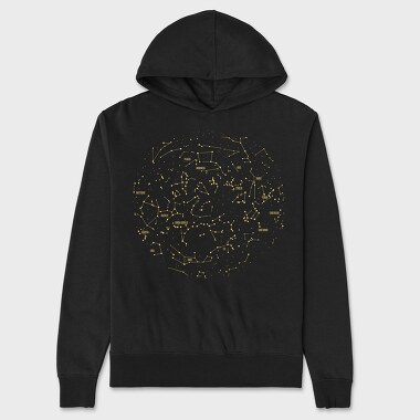 North Constellations, Unisex Men's Hoodie