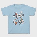 Samurai Horse Landscape, Kids' T-Shirt