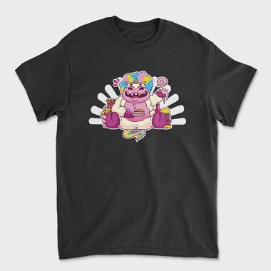 Fat Unicorn, Unisex Men's T-Shirt