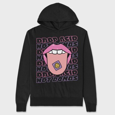 Not Bombs, Unisex Men's Hoodie