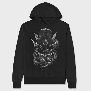 Samurai Mask Cobra, Unisex Men's Hoodie