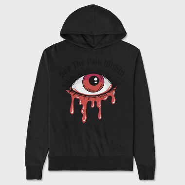 See the Pain Within, Unisex Men's Hoodie