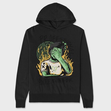 Professional Overthinker, Unisex Men's Hoodie
