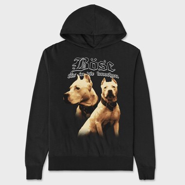 Pitbull Image, Unisex Men's Hoodie