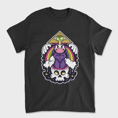 Unicorn Illuminatti, Unisex Men's T-Shirt