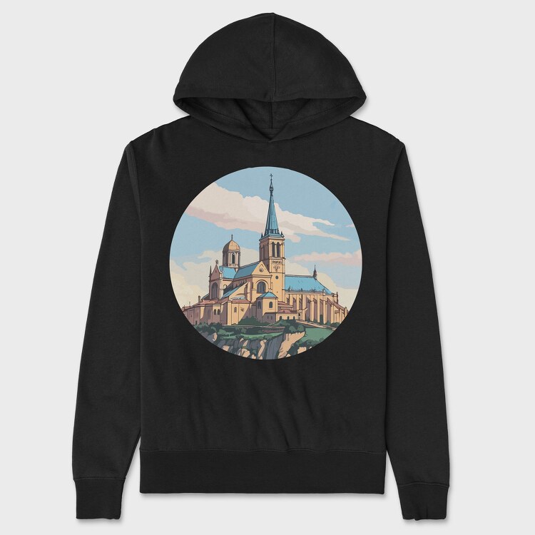 Notre Dame De La Garde, Унисекс Мъжко Суичър
