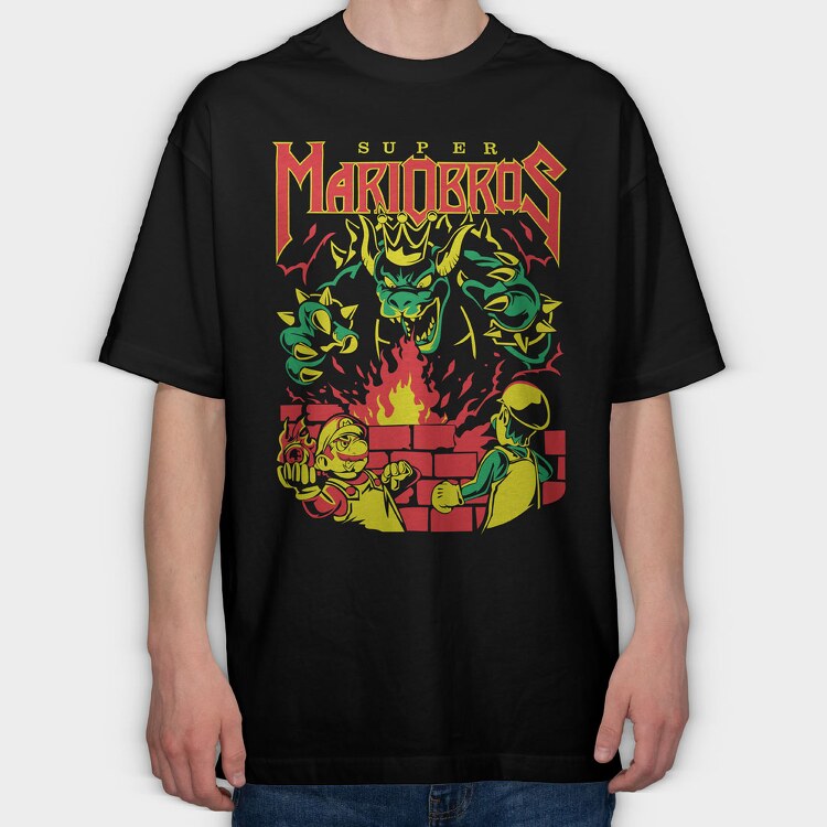 Retro Sunset Drink and Fishing, Unisex Men's T-Shirt