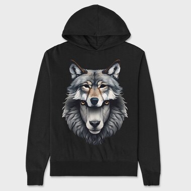 Sheep Wolf Cat, Unisex Men's Hoodie