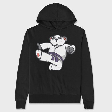 Carate Panda, Unisex Men's Hoodie