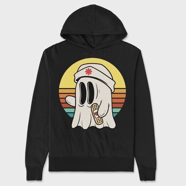 Nurse Ghost, Unisex Men's Hoodie