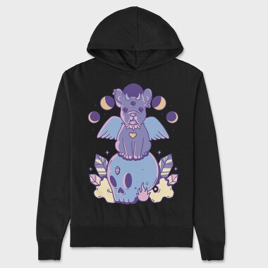 Pastel Goth Dog, Унисекс Мъжко Суичър
