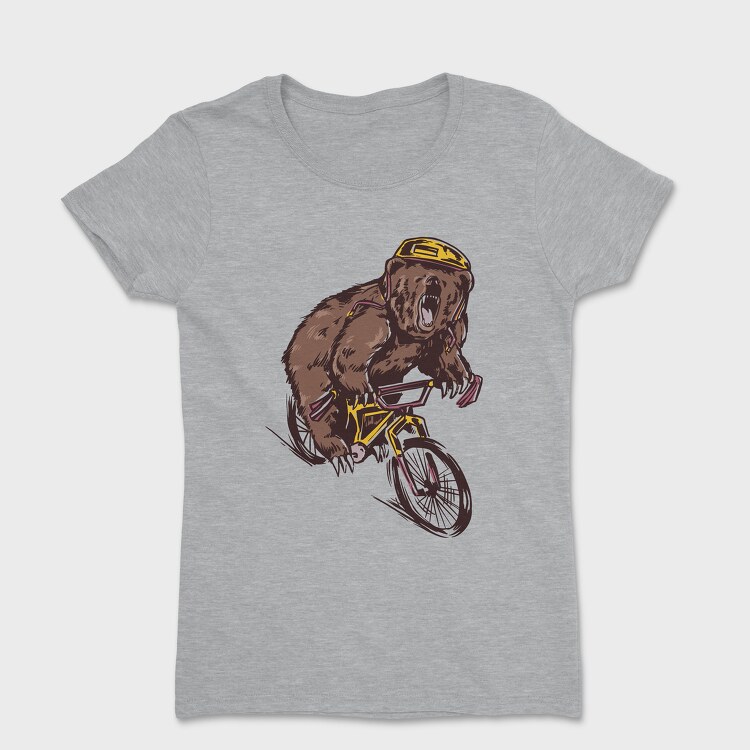 Bear BMX Bike, Women's T-Shirt