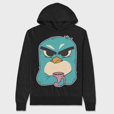 Penguin Coffee, Unisex Men's Hoodie
