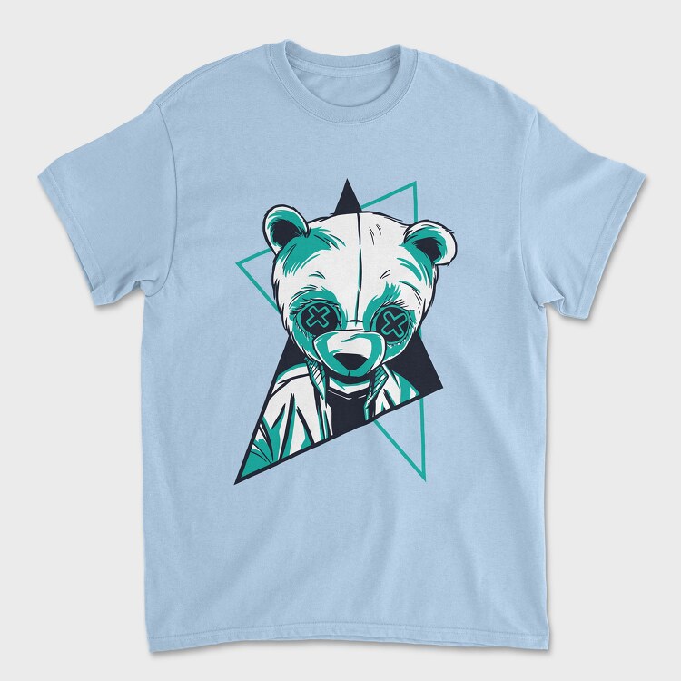 Neon Panda, Унисекс Мъжка Тениска
