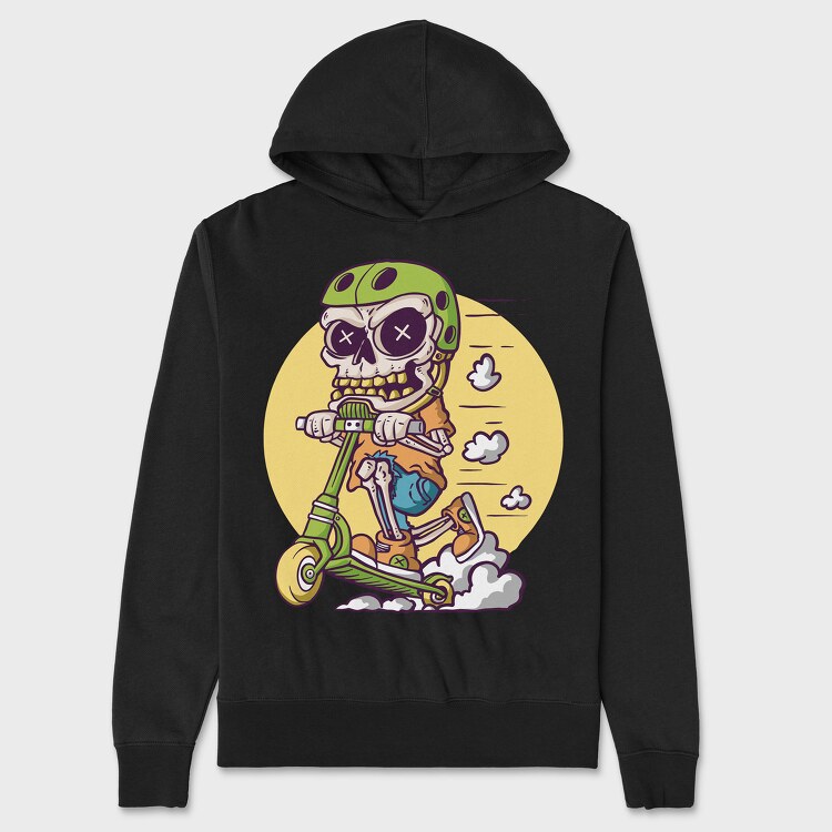 Scooter Bones, Унисекс Мъжко Суичър