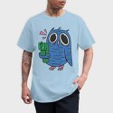 Owl, Unisex Men's T-Shirt