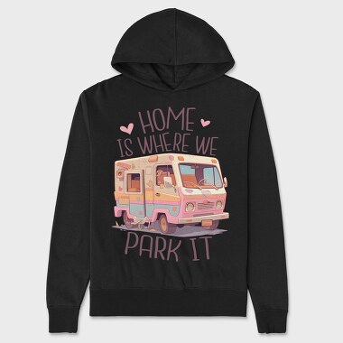Rv Home, Unisex Men's Hoodie