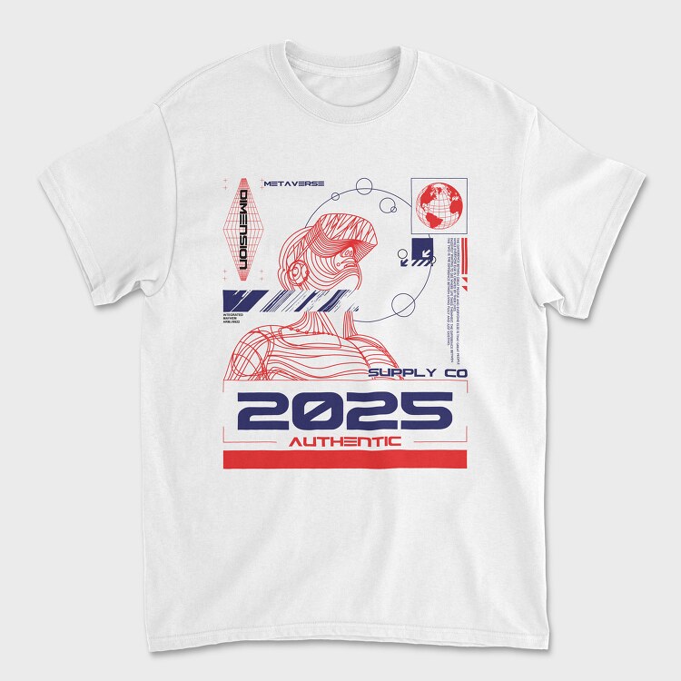 2025 2, Унисекс Мъжка Тениска