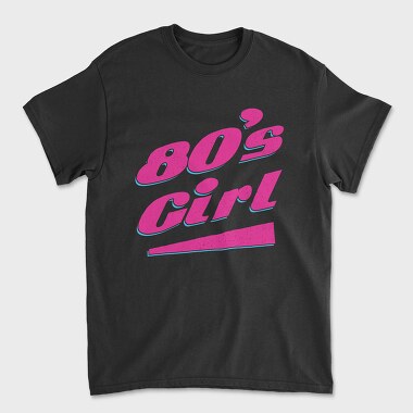 80 S Girl Pink, Unisex Men's T-Shirt