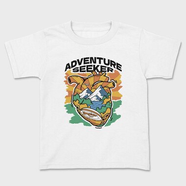 Adventure Hearth, Kids' T-Shirt