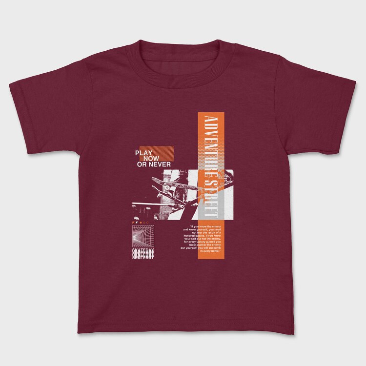 Adventure Street 2, Kids' T-Shirt