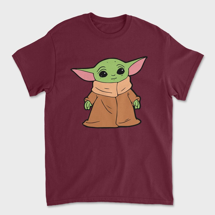 Baby Yoda 3, Унисекс Мъжка Тениска
