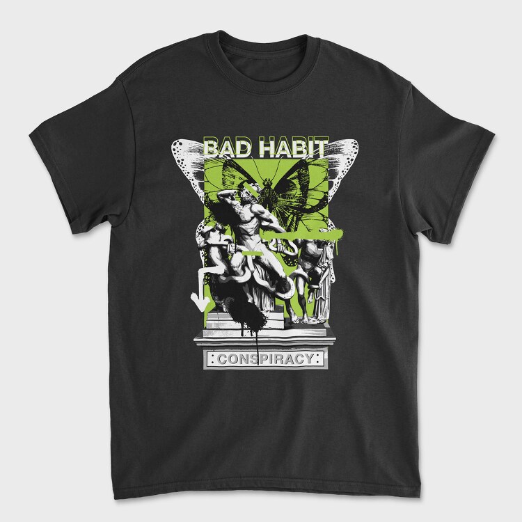Bad Habbit 2, Unisex Men's T-Shirt