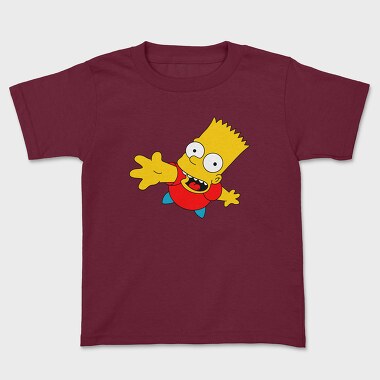Bart Simpson 01, Kids' T-Shirt
