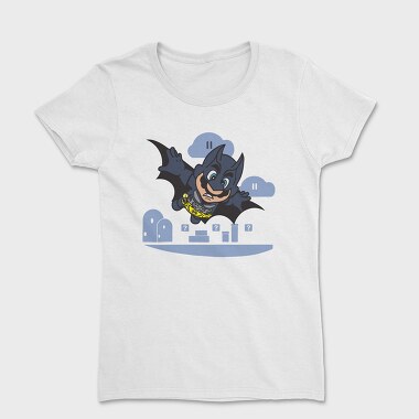Batman Mario, Women's T-Shirt
