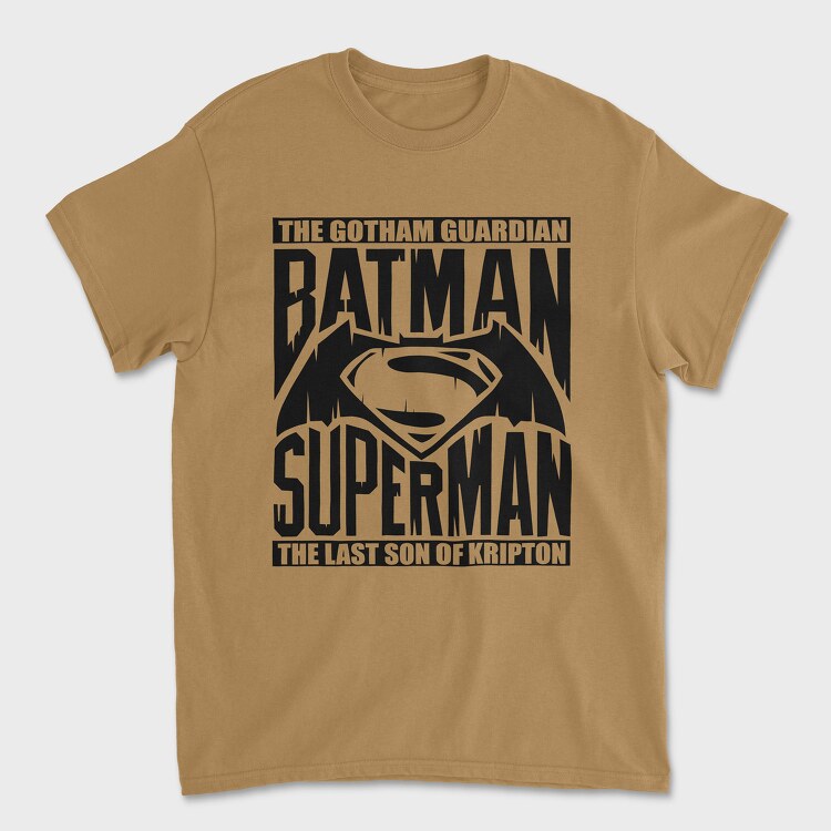 Batman Superman, Unisex Men's T-Shirt