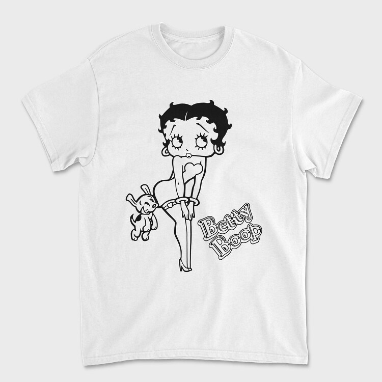 Betty Boop 58, Унисекс Мъжка Тениска