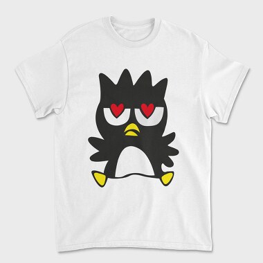 Cartoon Retro Badtz Maru 5, Unisex Men's T-Shirt