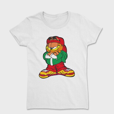 Cartoon Retro Garfield 2, Women's T-Shirt