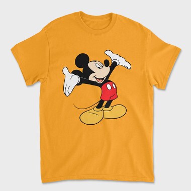 Cartoon Retro Mickey Mouse 6, Unisex Men's T-Shirt