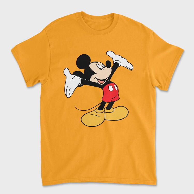 Cartoon Retro Mickey Mouse 6, Unisex Men's T-Shirt