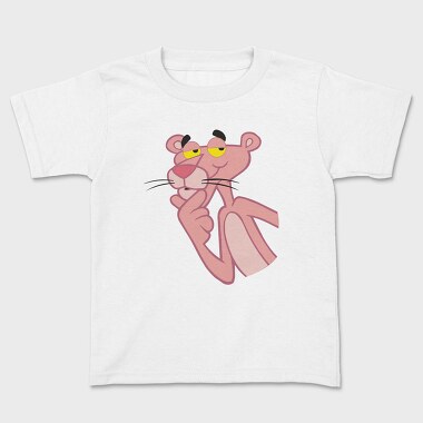 Cartoon Retro Pink Panter 5, Kids' T-Shirt