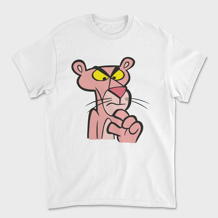 Cartoon Retro Pink Panter 6, Unisex Men's T-Shirt