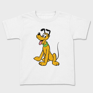 Cartoon Retro Pluto 5, Kids' T-Shirt