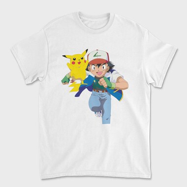 Cartoon Retro Pokemon 2, Unisex Men's T-Shirt