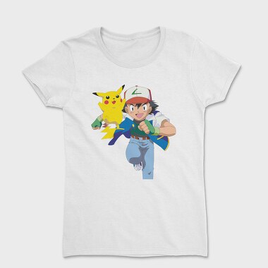 Cartoon Retro Pokemon 2, Women's T-Shirt